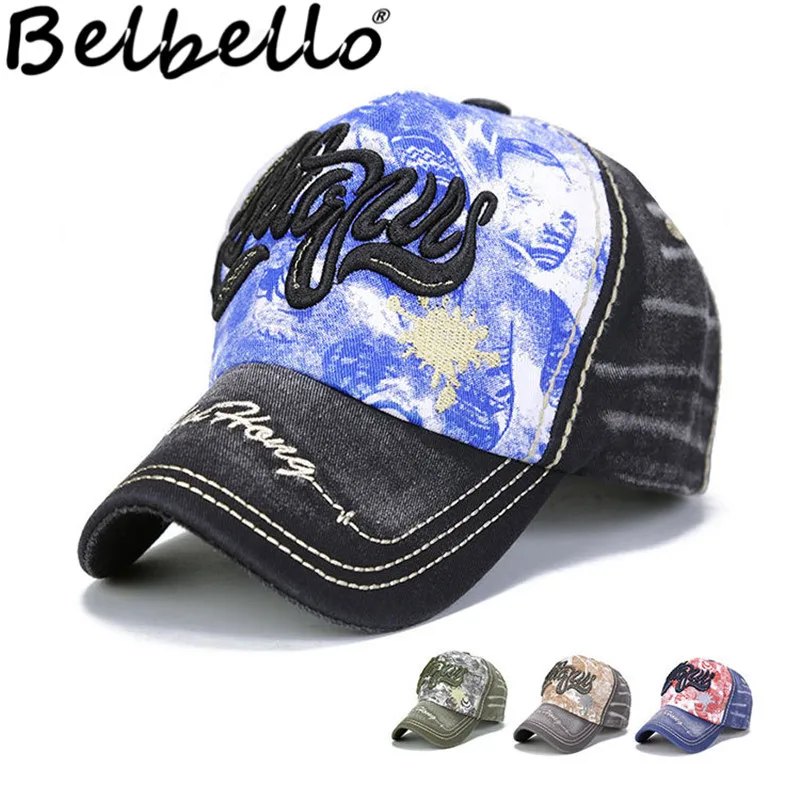 

Belbello Outdoor Pupil Breathable Sunshade Cap Water-washed dark cotton Comfortable fabrics Baseball cap Children's hat