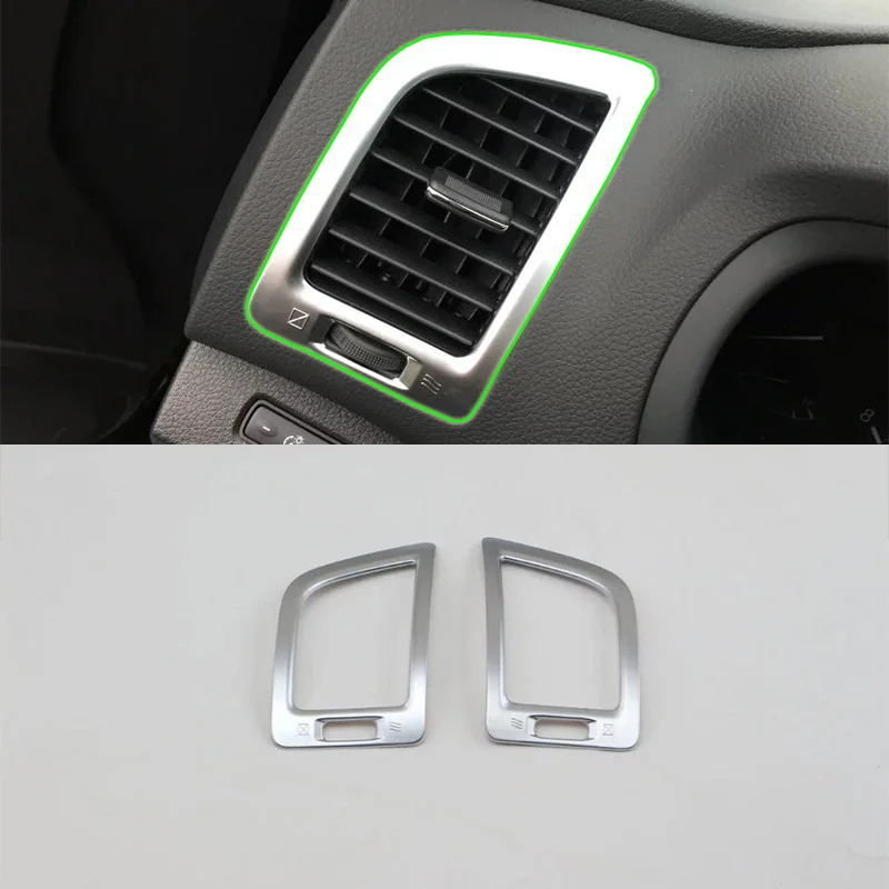 

Car Accessories ABS Interior Front Side Air Vent Outlet Cover Trim For Nissan Altima 2016 Car Styling