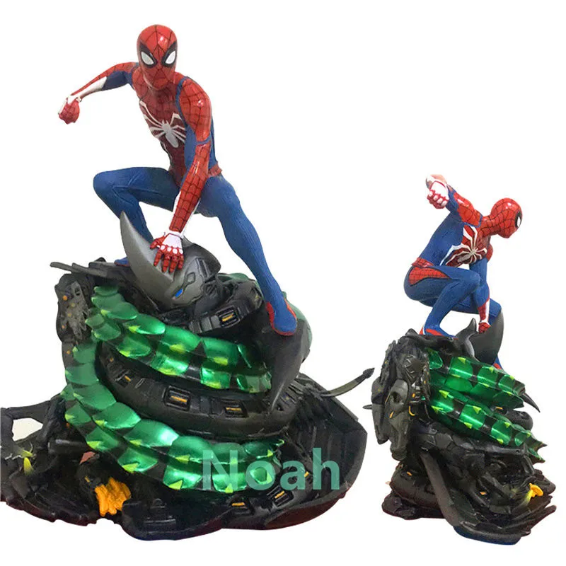&quotМстители&quot &quotЧеловек-паук&quot ps4 веб-Стрелялки araneae arachnida супергероя статуя ПВХ