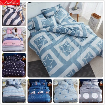 

New Creative Duvet Cover 3/4 pcs Bedding Set Adult Child Soft Cotton Bed Linen 150x200 180x220 200x230 220x240cm Queen King Size