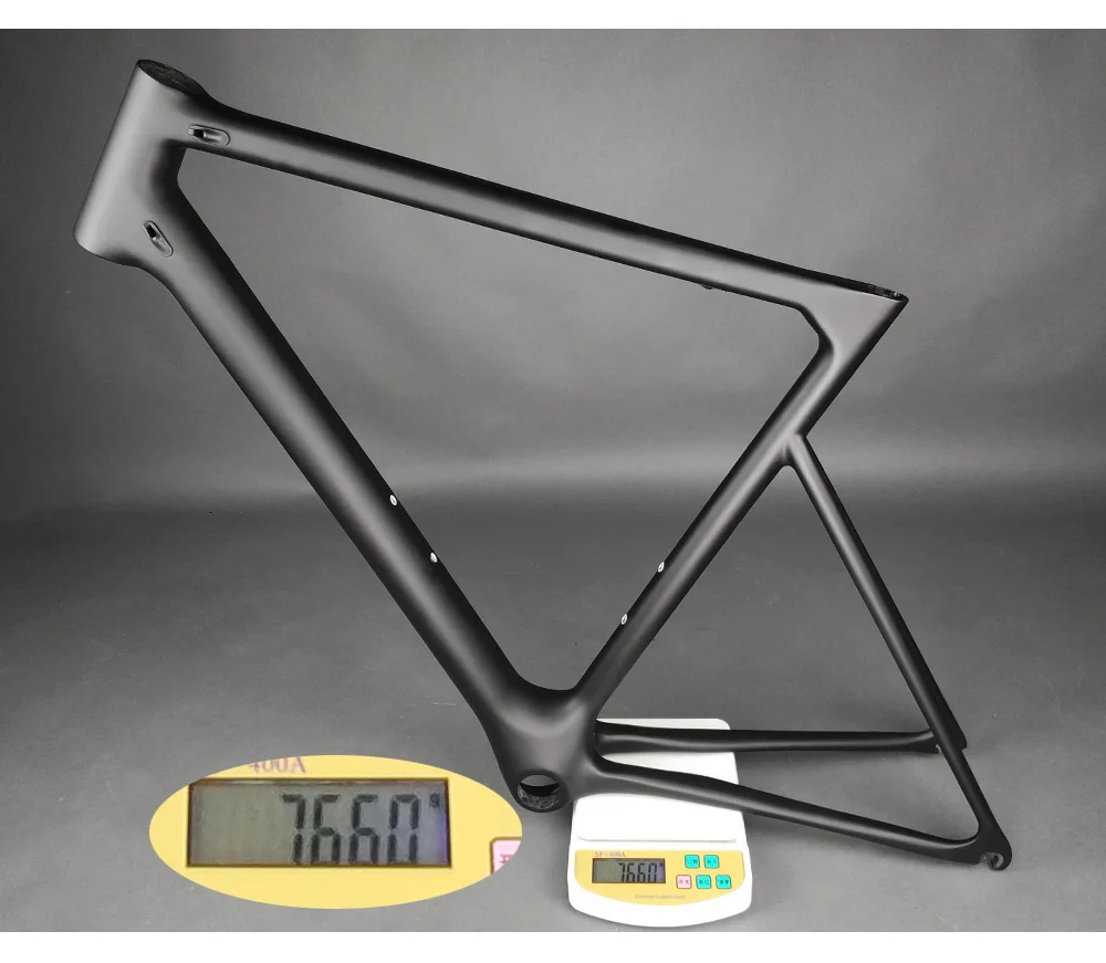 Top super light T1000 carbon road bike frame 766g Chinese high quality racing framest carbon fibre bicycle frame BB86 inner cable 17