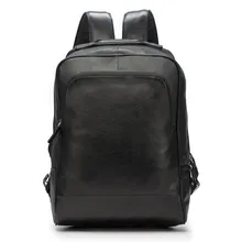 Mini Backpack Men Genuine Leather Anti Theft Bagpack 15.6 Inches Laptop Back Pack for Teenager Boys Women Large Travel Hand Bag mini backpack women genuine leather women s anti theft bagpack vintage back pack for teenager girls travel school phone hand bag