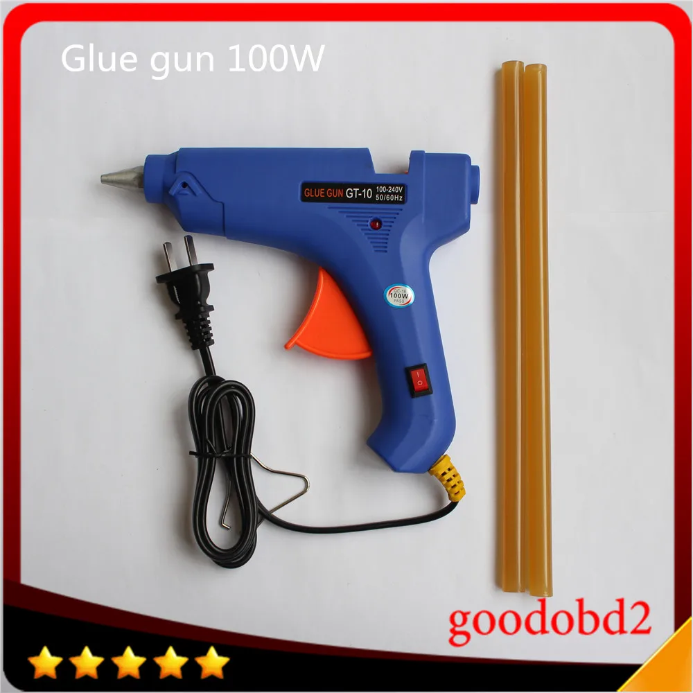 

Car Repair Removal Tool 100W Hot melt Glue Gun suit for 11mm for PDR Tools Paintless Dent Repair with 2x high quality glue stick