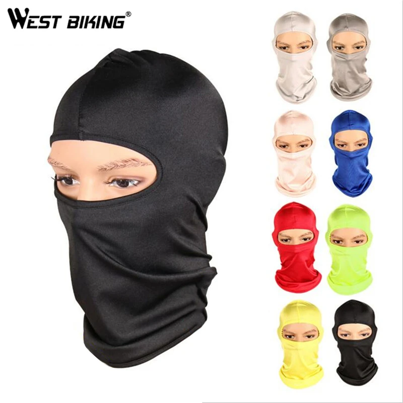 

WEST BIKING Cycling Mask Sports tactical bicicleta Lycra Breathable Cycling Ski Neck Protecting Outdoor Balaclava Full Face Mask