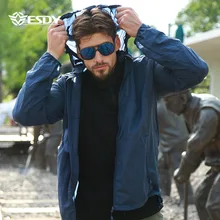 Открытый тренировка скалолазание езда быстросохнущая камуфляжная тактическая кожная одежда топы летние ультратонкие анти УФ дышащая водонепроницаемая куртка