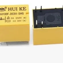 5 шт. HK4100f-DC5V-SHG реле hk4100F-DC5V HK4100F 5 V DIP6 3A 250 В переменного тока/3A 30V DC