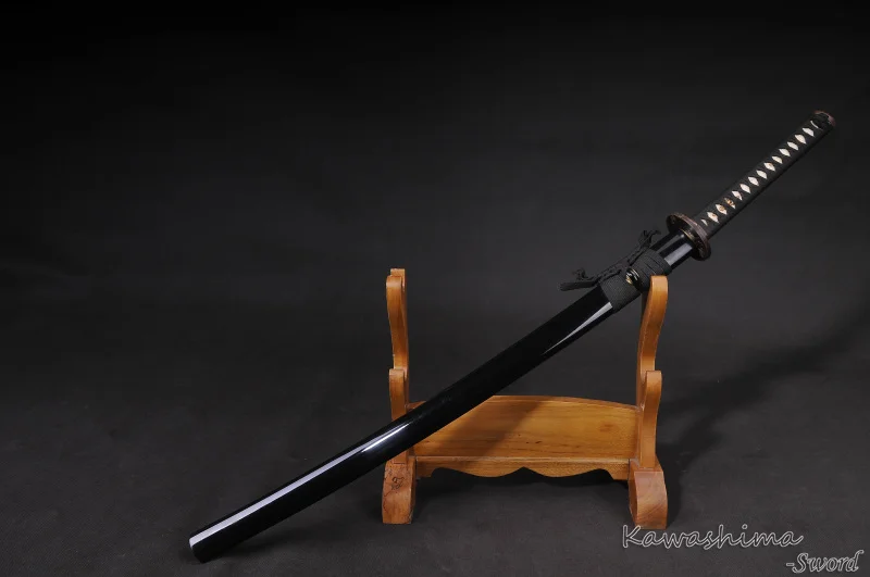Grade A Katana Damasucs Folded Steel Clay Temper Blade Engraved Pattern Sharp Ready for Battle|blade blade|blade sharpblade clay |