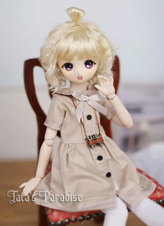 1/6 1/4 1/3 на шарнирах, в масштабе костюм моряка для BJD/SD аксессуары для кукольной одежды, не включены кукла, обувь, парик и другие аксессуары 18D1090 - Цвет: Khaki