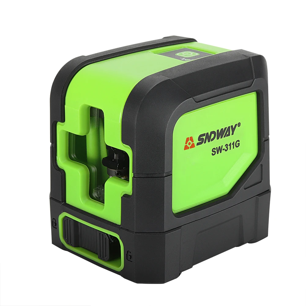 

Sndway 2 lines laser level self-leveling laser Leveler Vertical Horizontal Cross laser red beam line measuring instrument