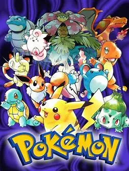 

POKEMON CLASSIC Silk Poster Wall Decor Room Painting 24X36Inch