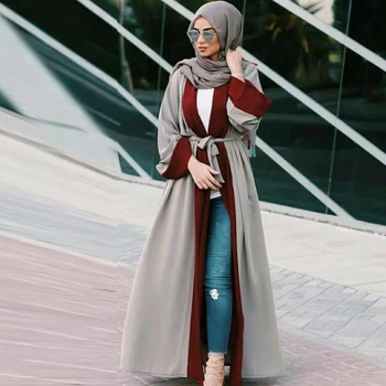 

2019 Abaya Kaftan Abayas For Women Kimono Cardigan Muslim Dress Robe Dubai Jilbab Caftan Saudi Arab Turkish Islamic Clothing