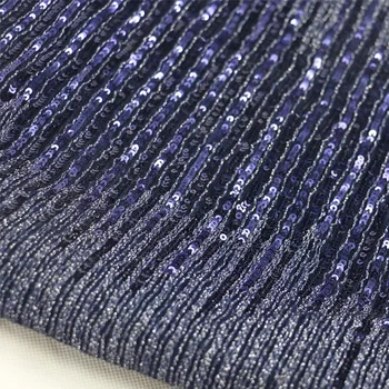 

Sequined embroidered fabric
