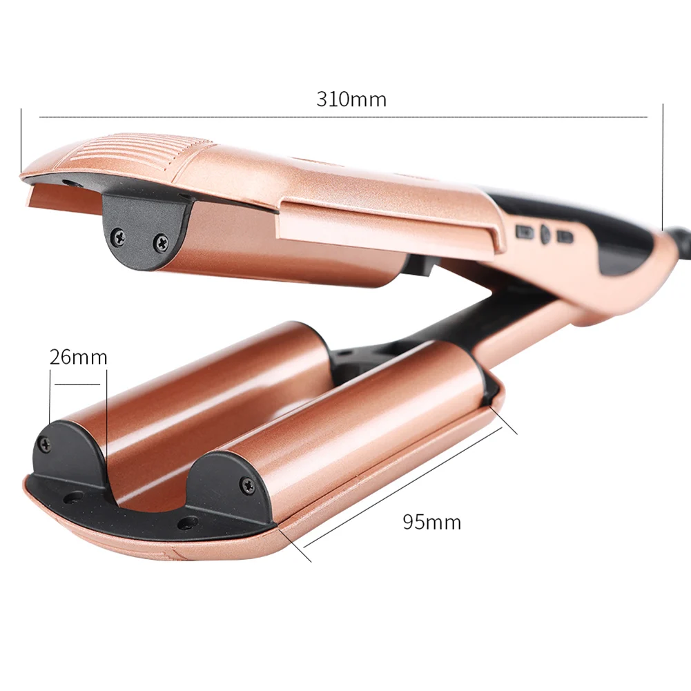 

1 Pcs Ceramic Hair Curler Infrared Fast Heat Salon Wave Curling Styling Home Travel Use @ME88