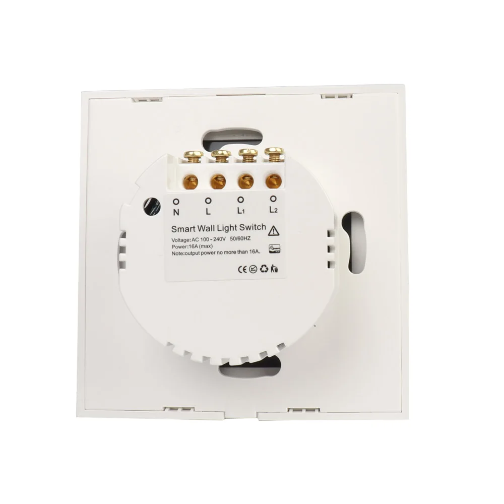 НЕО Coolcam nas-sc01z Z-Wave плюс настенный выключатель света 2ch банды домашней автоматизации Z волна Беспроводной Умные ПДУ выключатель света