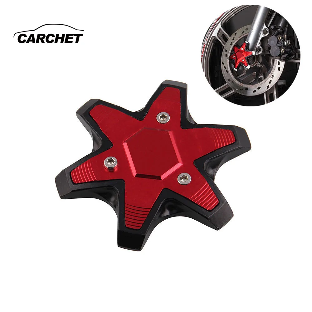 

CARCHET Motorcycle Universal CNC Aluminum Anti-fall Front Fork Cup Shock Absorber Anti-collision Cover For Honda Yamaha Kawasaki