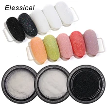 Блестящий зуб блеск для ногтей порошок пыль лазер блестящий дизайн ногтей хром пигмент Белый Черный DIY Набор для украшения ногтей Маникюрный Инструмент
