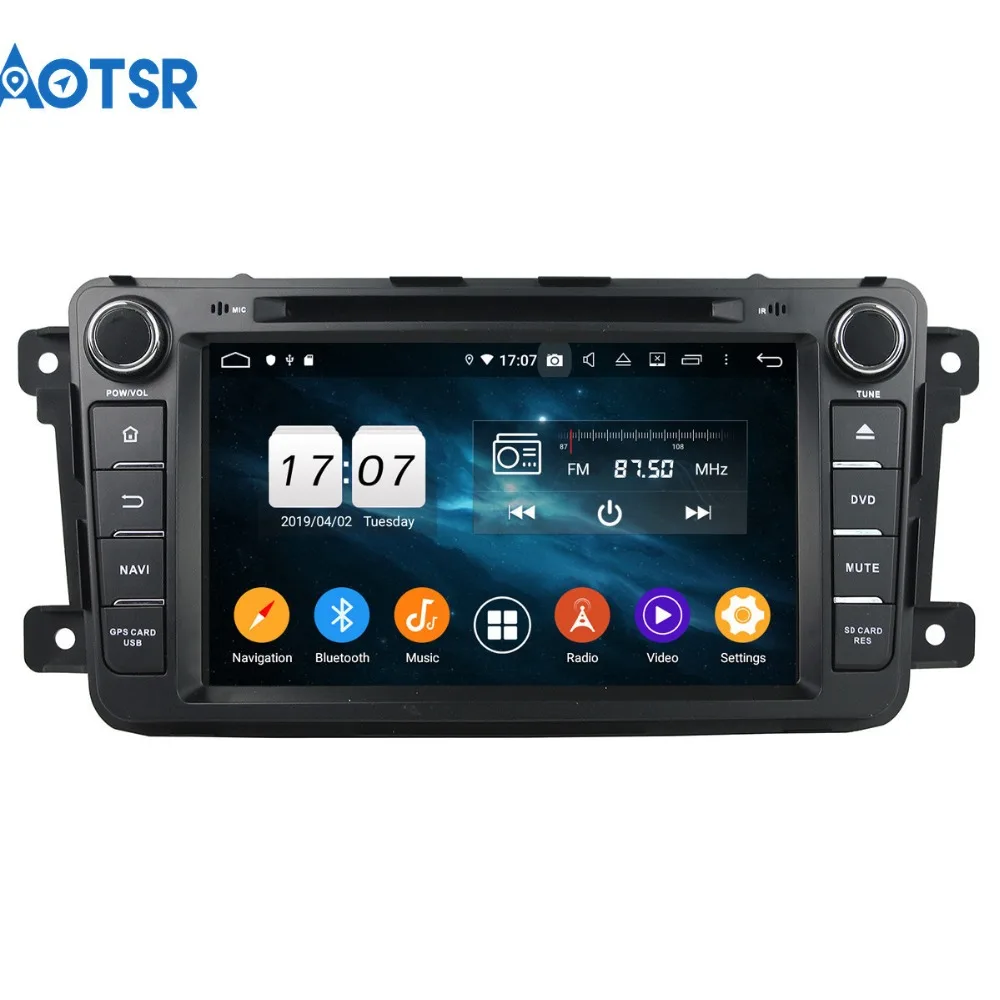Best 2Din Android 9.0 4G 64G multimedia Car Radio Player for MAZDA CX9 CX-9 2012-2013 Auto Accessorie tape recorder headunit DSP IPS 1