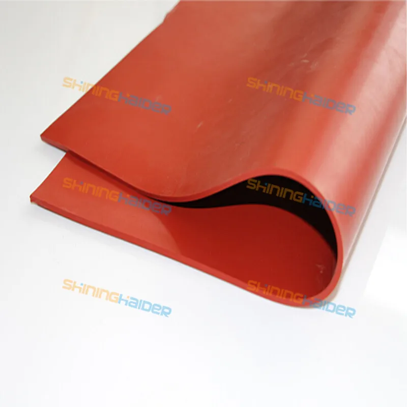 Белая, черная, красная, 500X500 мм силиконовая резиновая прокладка с высокой термостойкостью, Водонепроницаемая силиконовая прокладка