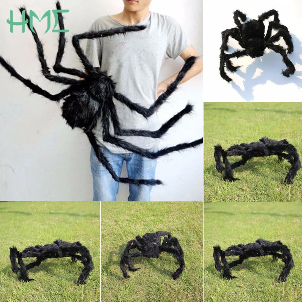 halloween decoration wholesale 305075cm spider haunted house prop random ship black colorful