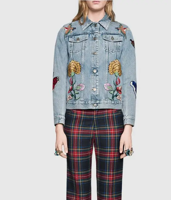 custom embroidery on jacket