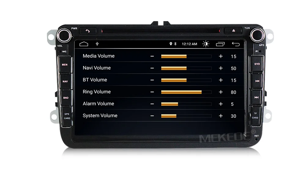 Excellent 8" Android 8.0 Car dvd player radio audio GPS Navi for VW Polo Jetta Tiguan passat b6 cc fabia Octavia Skoda Yeti Seat Praktic 15