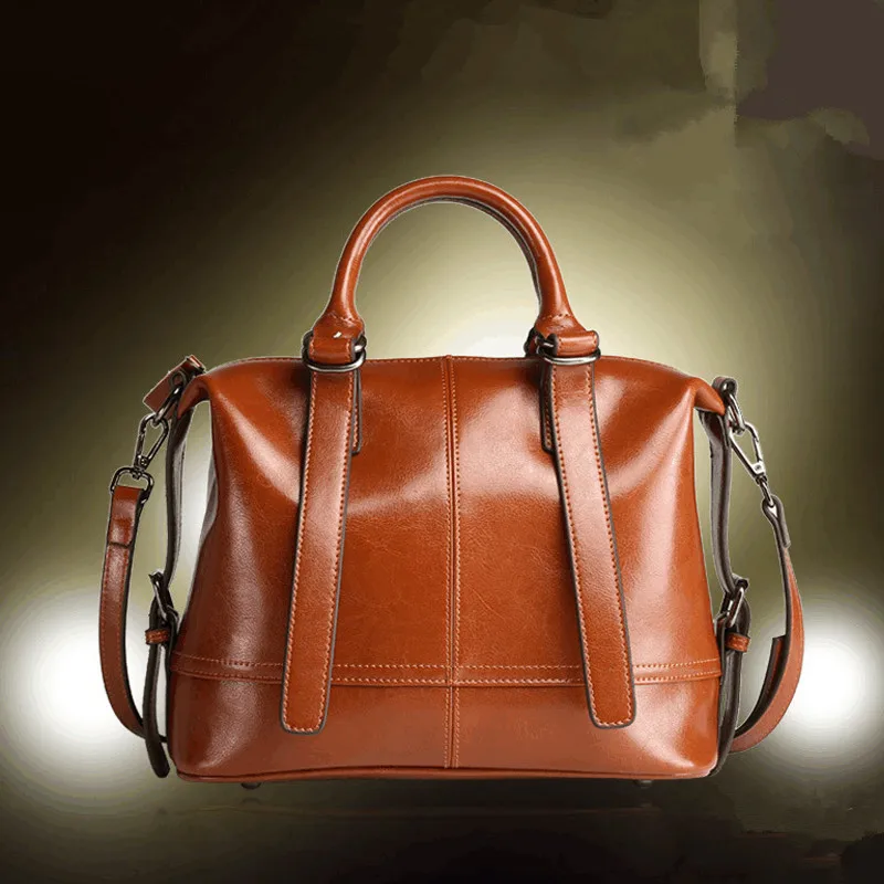 Elegant and refined designer women handbags high quality Genuine Leather women bag The value is simple Calfskin shoulder bag