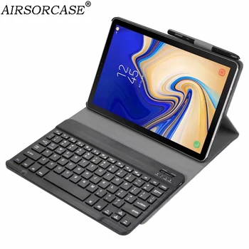 

Split type Keyboard Wireless Bluetooth Tablet Case for Samsung Galaxy Tab A 10.5 SM-T590 T595 Case Cover PU Leather Back Cover