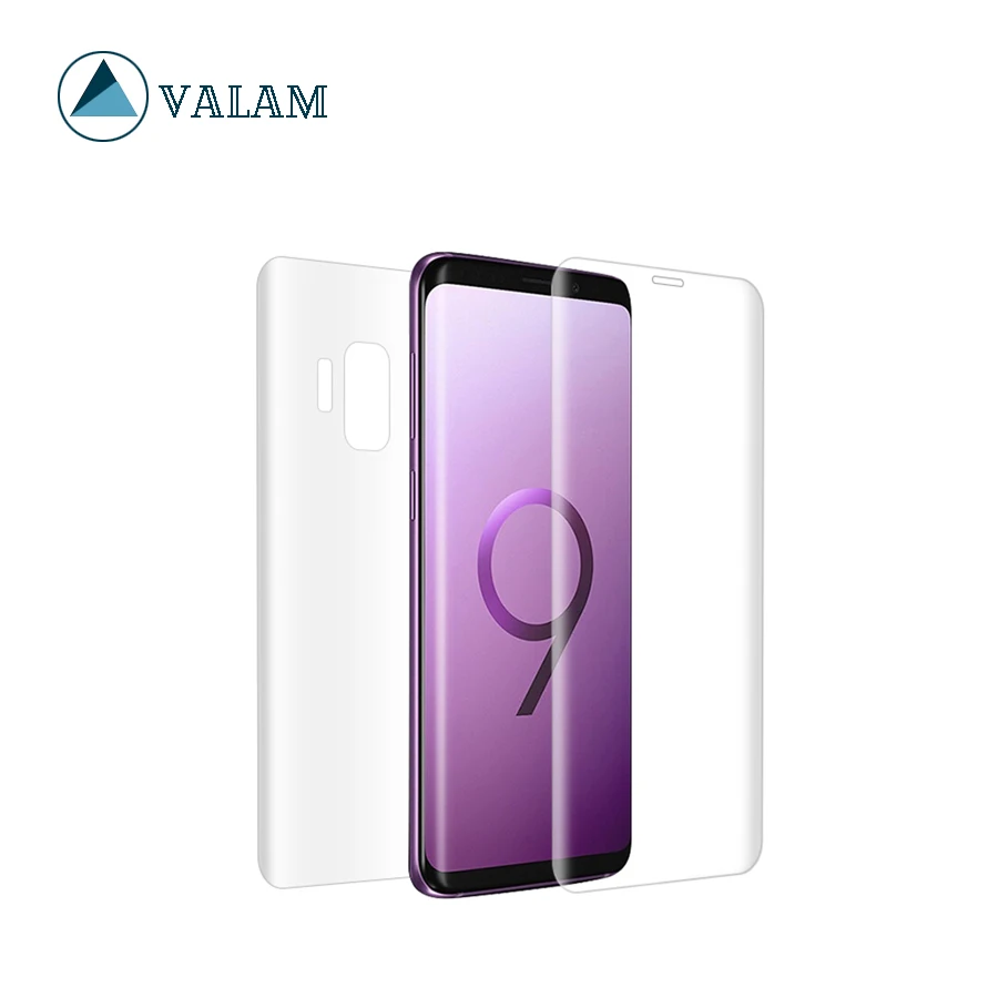 

VALAM Invisible Hydrogel Soft Screen Protector For Samsung Galaxy S9 Plus S9 Full Cover Back Film For Galaxy S9+ S8+ S8 S9