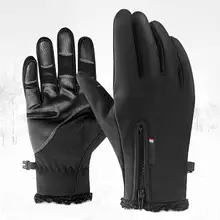 Moto rcycle Luvas Touch Screen Anti-skid Inverno Quente Esportes Ao Ar Livre À Prova D’ Água À Prova de Vento luvas de Dedos Completos Luvas gants moto luvas