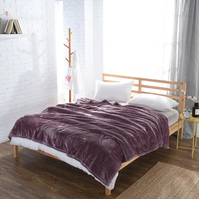 Новое одеяло s высокой плотности супер мягкое фланелевое одеяло на кровать/автомобиль портативный Плед покрывало Манта para диван Кок narzuta - Цвет: F