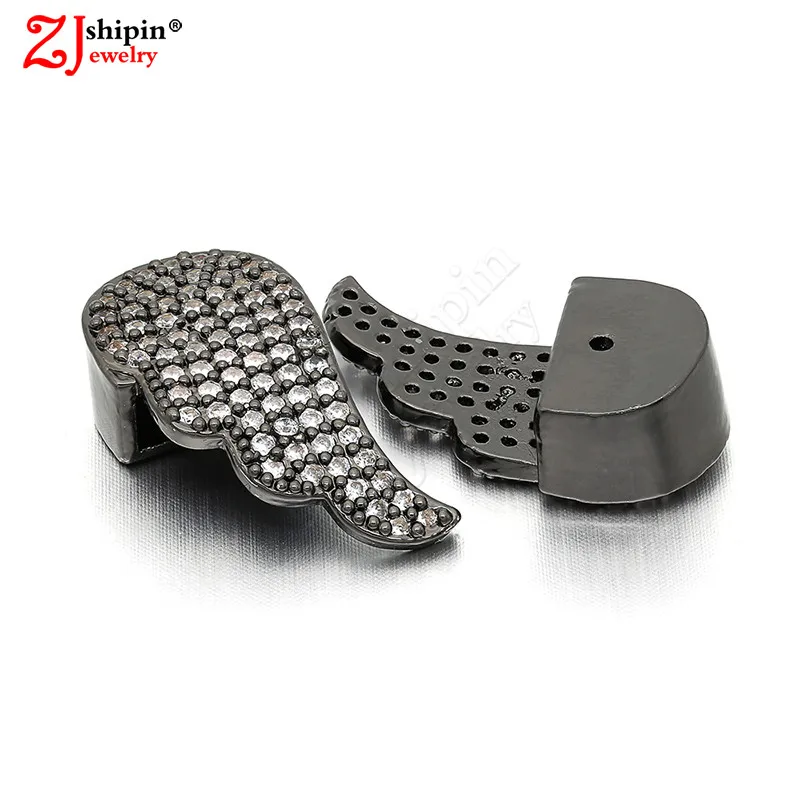 

ZJSHIPIN Charm micro inlaid zircon CZ jewelry accessories suitable for DIY jewelry necklace bracelet found production