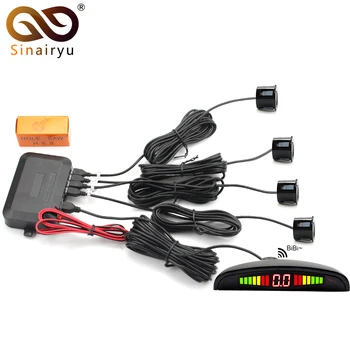 

Sinairyu Wholesale 10pcs Car Parking Assistance Sensor Auto Backup Radar System with 4 Sensor