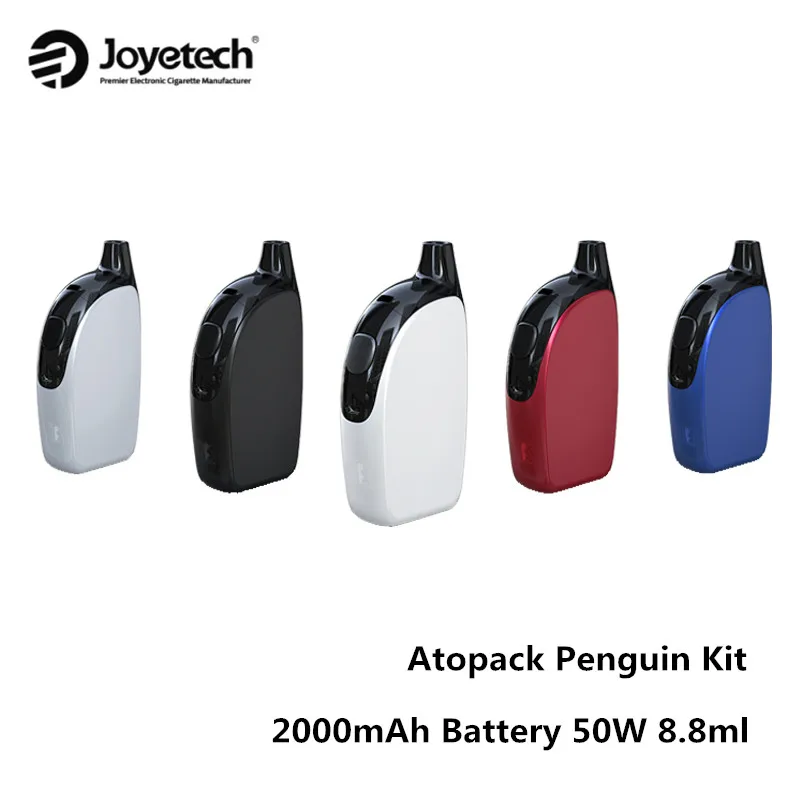 

Joyetech Atopack Penguin Starter Kit Electronic Cigarette 2000mAh Built-in Battery 50W 8.8ml Vaporizer Vaper TPD E-cigarette 2A