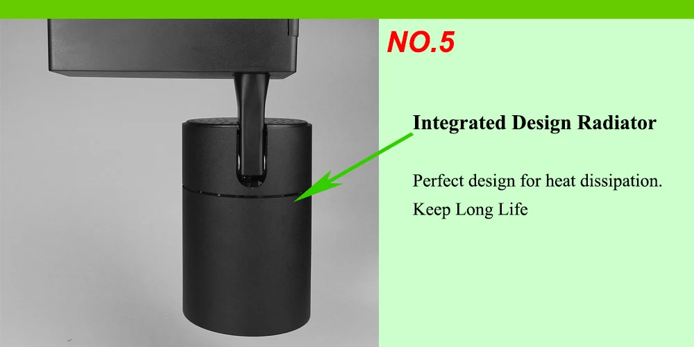 GO OCEAN LED Track Light 30W AC85- 265V for Mall Exhibition Office Shop Store Kitchen Track Lighting Rail Spotlight (11)
