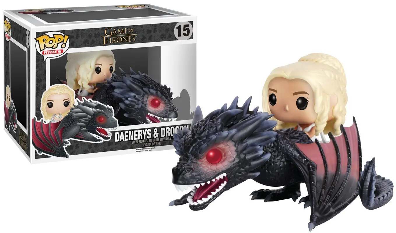 

Game of Thrones Figure Funko POP Game of Thrones Daenerys Rides Dragon Figure Game of Thrones Figure Toys For Children Gift