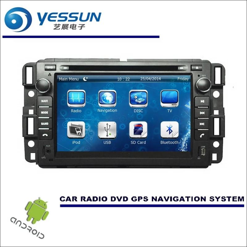 Top YESSUN For Buick Enclave 2007~~2014 Wince / Android Car Navi Radio Media Navi MAP Nav CD DVD GPS Stereo Player 3