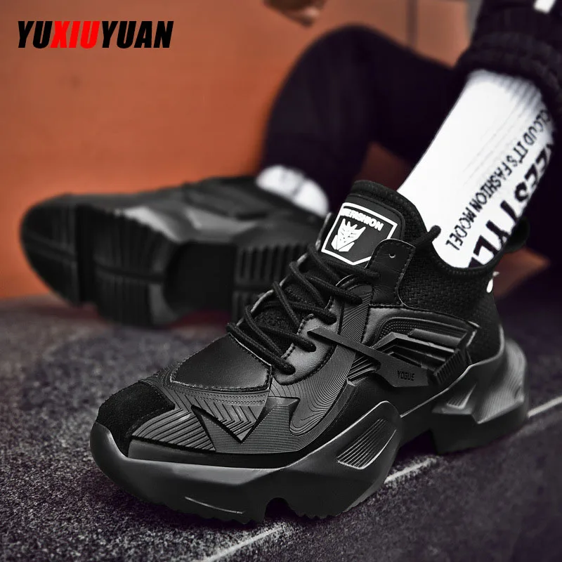 

Fshion Leisure Increase Within Running Shoes Men Breathable Nonslip Comfortable Running Shoes light Wearable Running Shoes