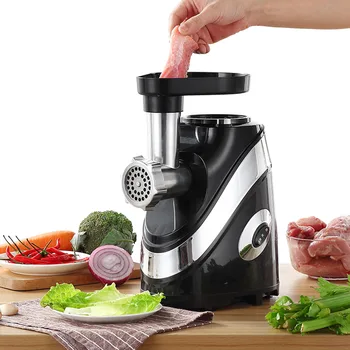 

220V Multifunctional Electric Meat Grinder Household Juicer Machine 2 In 1 Ginger Garlic Crusher Machine With 1500ML Jjuicer Cup