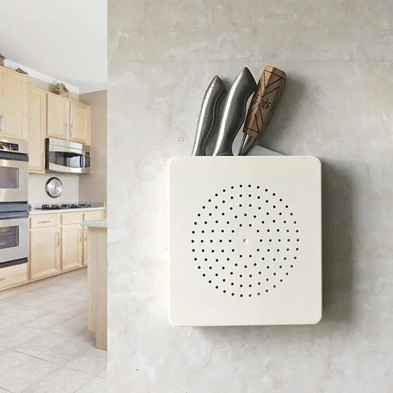 

Creative Kitchen multifunctional plastic tool Knife block Storage Rack knives Holder Stand Knife shelf chromophous