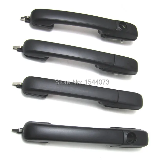 4x черная внешняя дверная ручка для VW 1985 1992 4 MK2 Jetta Golf GTI|door handle|outer door handlevw jetta handle |