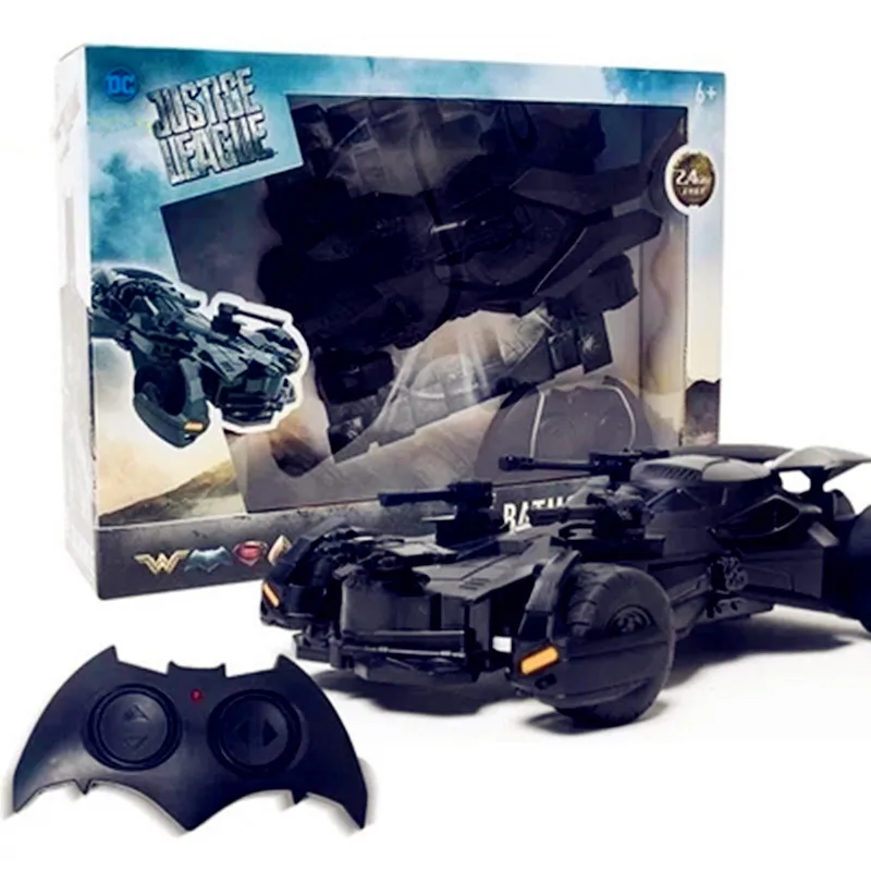 

DC Justice League Batman Telecar Electrical Power 1:18 RC Batmobile PVC Action Figure Collectible Model Toy G32