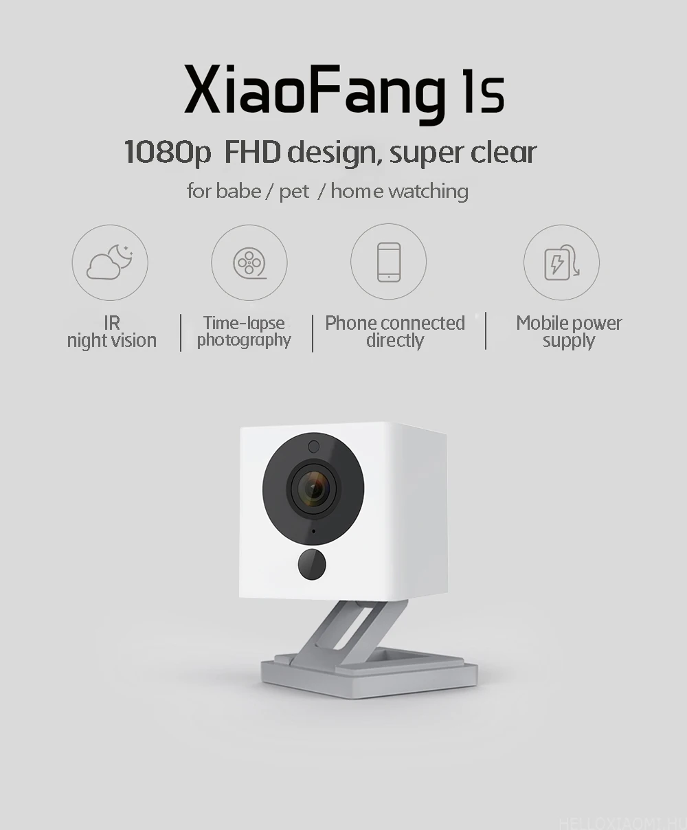 Original Xiaomi Xiaofang 1S Cam 1080P Smart WiFi Camera Smart IP Night Vision IR-cut WIFI App Control For Home Security (12)