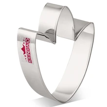 KENIAO нож для печенья для ног динозавра-7,2x9,3 см-динозавр печенья и форма для вырезания-нержавеющая сталь