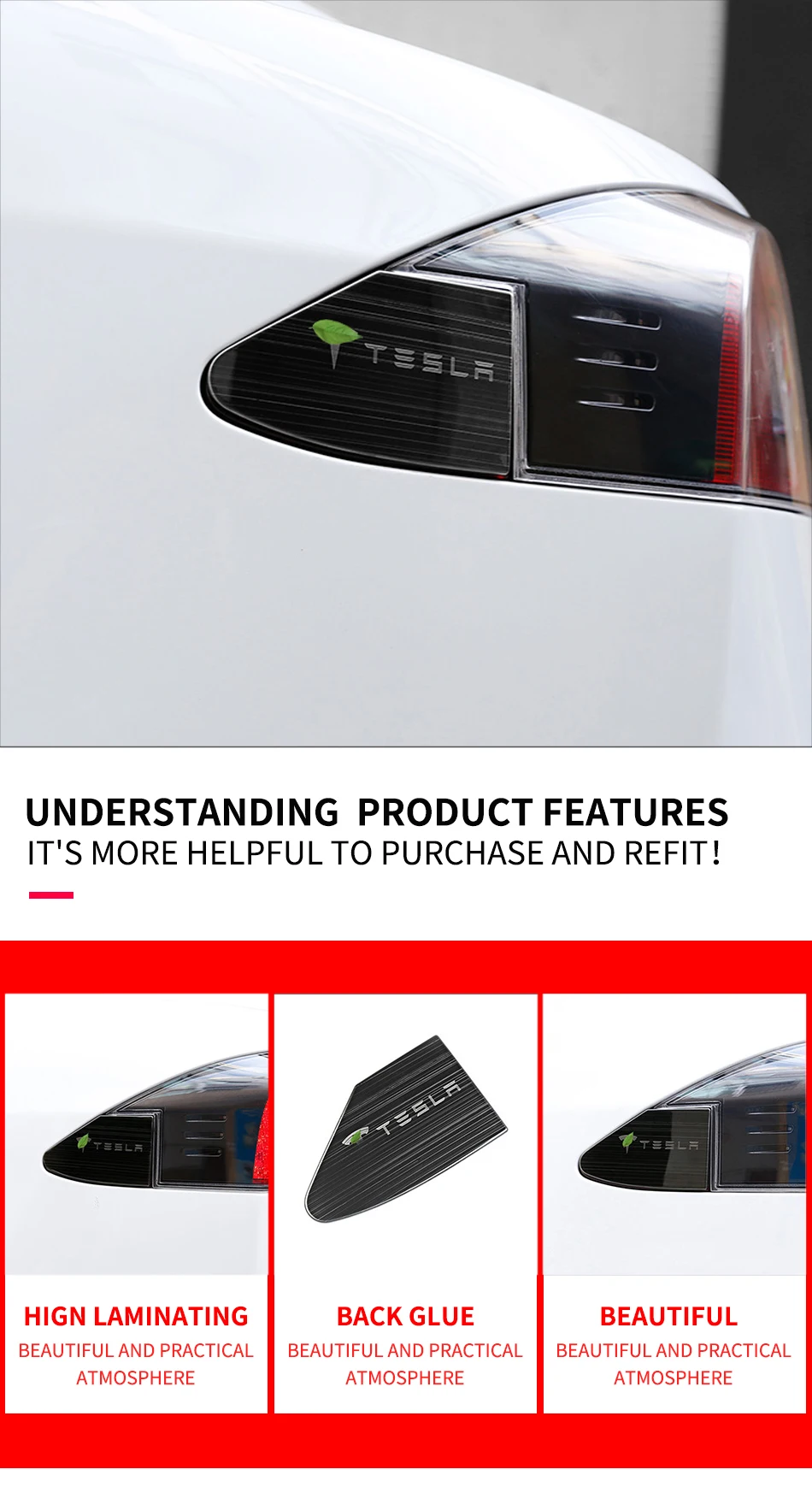 Мой хороший автомобильный зарядный порт декоративные блестки из нержавеющей стали патч модификация для Tesla модель 3 S X