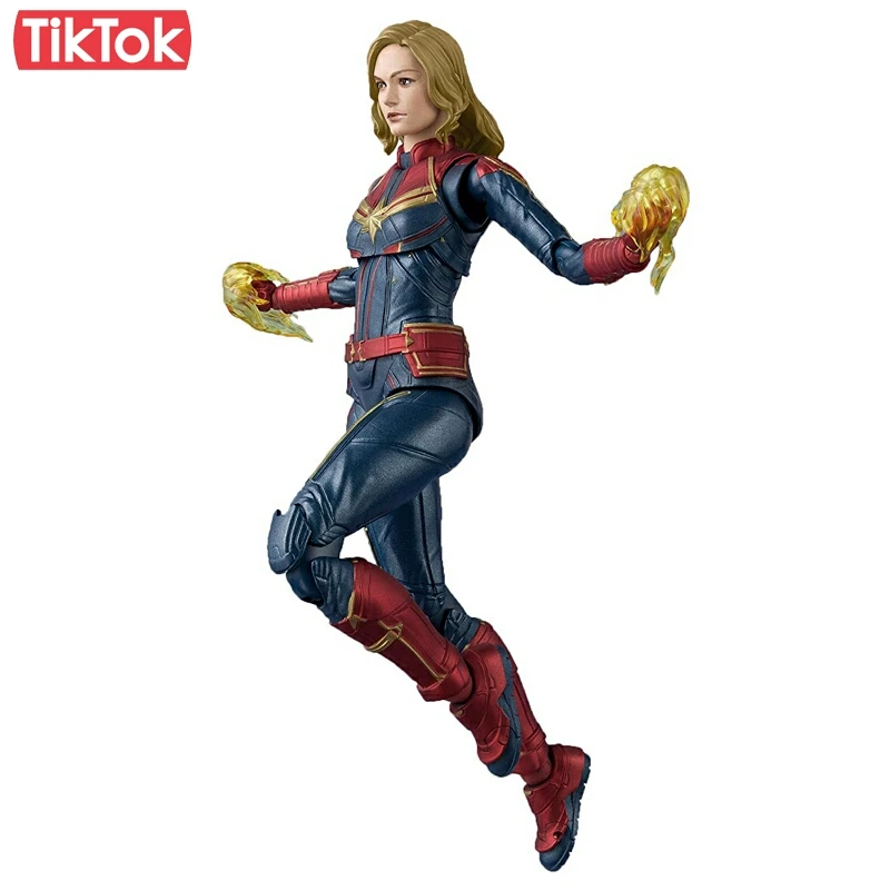 

Movie Avengers Endgame Captain Marvel Avengers Infinity War Cartoon Toy Action Figure Model Doll Gift