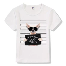 Spring Autumn Cartoon Bad Dog Boys Short Sleeve t shirt Kids Clothes T-Shirts Children Baby Girls Clothing Spring Autumn Cartoon Bad Dog Boys Short Sleeve t shirt Kids Clothes T-Shirts Children Baby Girls Clothing