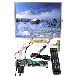 HDMI VGA AV USB RF ЖК-дисплей плате контроллера 4 резистивный сенсорный Панель 15 дюймов 1024x768 ЖК-дисплей Экран 30 контакты LVDS разъем