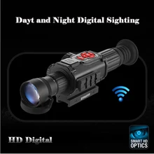 ZIYOUHU-mira telescópica Digital de visión nocturna, dispositivo de puntería diurna y nocturna, mira telescópica para francotirador, TN-680C de caza
