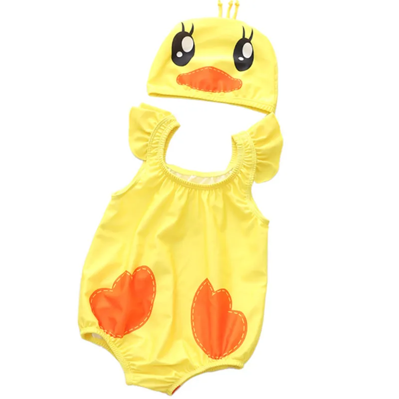 

Summer Cute Cartoon Pattern Baby Girls Swimwear Baby Swimwear One Piece Suit Swim Monokini Girls Swimsuit Dress Bikini 1-3Y