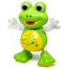 YIJUN New Electronic Dancing Frog Pet Toys Robot doll Toys Light Music Universal Interactive Toys Children Toys Brithday Gifts 5